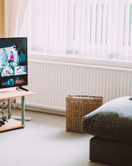 Größe des Fernsehers